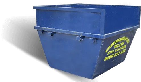 waste box blue